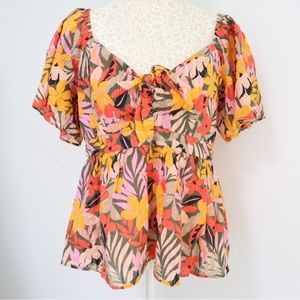 Loft Floral Top | NWT